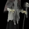 6' Lunging Witch With DigitEye Animated Prop