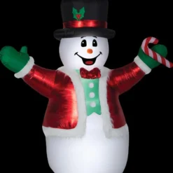 Airblown Giant Luxe Snowman Inflatable Prop