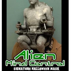 "Alien Mind Control" HD Studios Pro Halloween Mask -Halloween Mask Shop alien mind control hd studios pro halloween mask 28739405479984