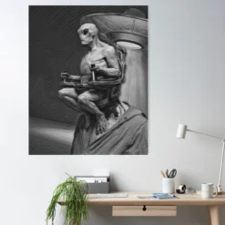 Alien Mind Control Poster -Halloween Mask Shop alien mind control poster 29931189993520