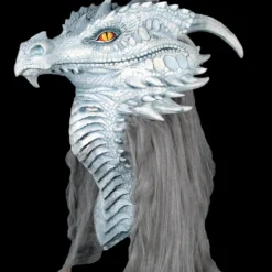 "Ancient White Dragon" Mask
