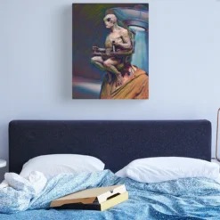 Area 51 Alien Canvas Print