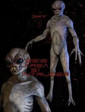 "Area 51 Intruder" Professional Alien Halloween Prop - 7 Foot Tall 1 "Area 51 Intruder" Professional Alien Halloween Prop - 7 Foot Tall