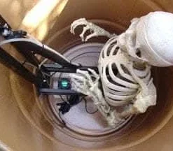 "Barrel Spitter Skeleton" Halloween Animatronic -Halloween Mask Shop barrel spitter skeleton halloween animatronic 8671145473