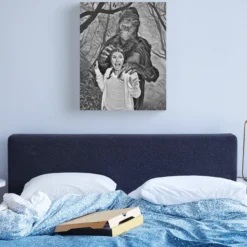 Bigfoot Canvas Print -Halloween Mask Shop bigfoot canvas print 29934367113264