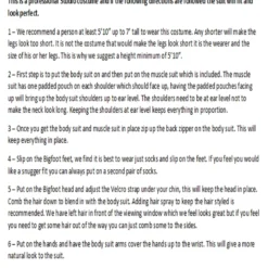"Bigfoot" HD Studios Pro Costume 11 "Bigfoot" HD Studios Pro Costume -Halloween Mask Shop bigfoot hd studios pro costume 29860893818928 scaled