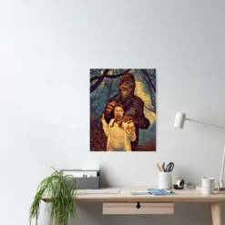 Bigfoot Poster -Halloween Mask Shop bigfoot version 3 poster 29931012456496