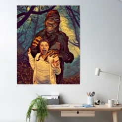 Bigfoot Poster -Halloween Mask Shop bigfoot version 3 poster 29931013374000