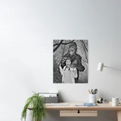 Bigfoot Poster -Halloween Mask Shop bigfoot version 3 poster 29931018977328