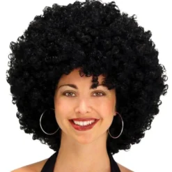 "Black Afro - 22 Inch" Halloween Wig