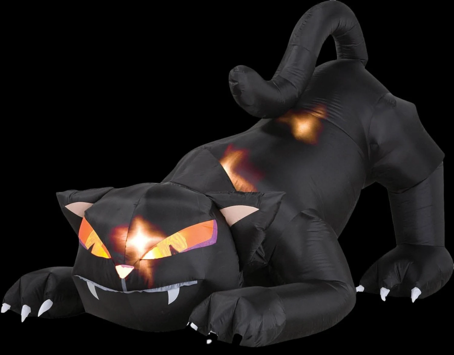 "Black Cat With Turning Head" Air-blown Inflatable Halloween Decoration 1 "Black Cat With Turning Head" Air-blown Inflatable Halloween Decoration
