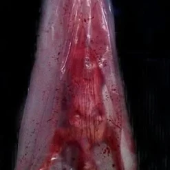 "Bloody Babe Body Bag Shaker" Halloween Animatronic