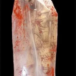 "Bloody Female Bodybag" Electric Animated Halloween Prop