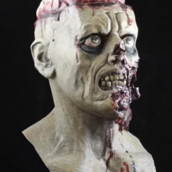 "Brain Dead Zombie" HD Studios Pro Mask 5 "Brain Dead Zombie" HD Studios Pro Mask -Halloween Mask Shop brain dead zombie hd studios pro halloween mask 8671019905