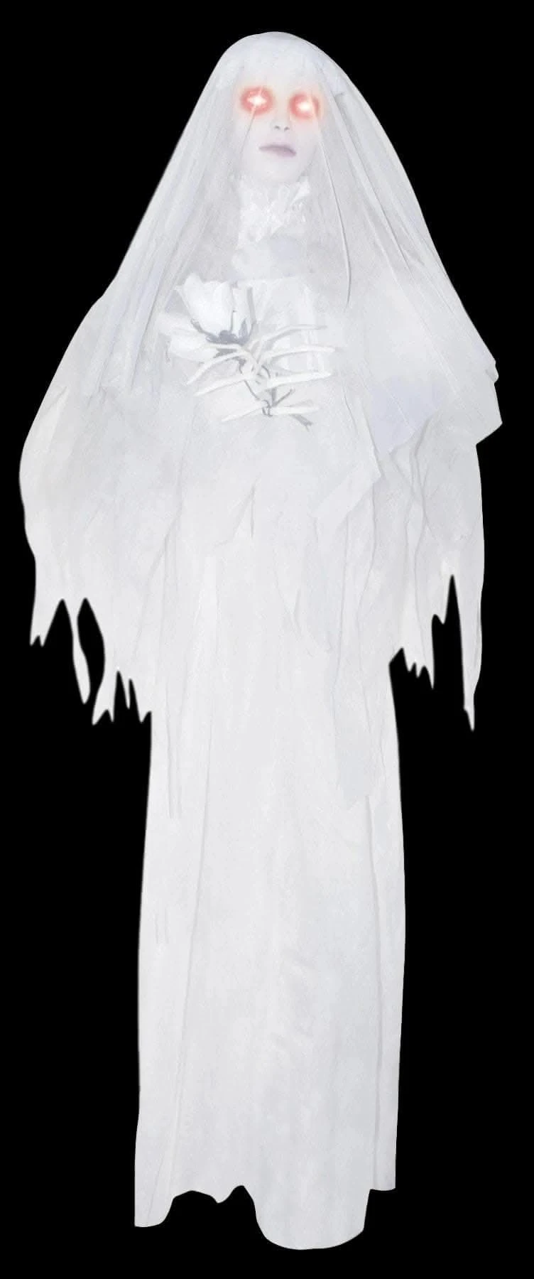 "Bride With Rose" Halloween Prop 1 "Bride With Rose" Halloween Prop