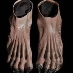 "Brown Monster Deluxe Latex Feet" Halloween Costume Shoes