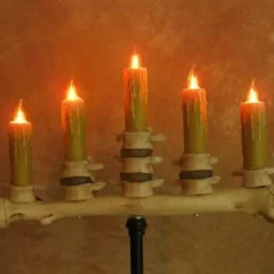 "Candelabra Table Top Halloween Prop W/ 5 Flicker Candles" Haunted House Lighting 7 "Candelabra Table Top Halloween Prop W/ 5 Flicker Candles" Haunted House Lighting -Halloween Mask Shop candelabra table top halloween prop w 5 flicker candles haunted house lighting 23614393281