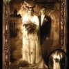 "Changing Portrait - Mr. And Mrs. Gruel" Hanging Halloween Decoration