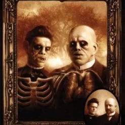 "Changing Portrait - Mr. And Mrs. Oldclot" Halloween Decoration