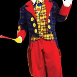 "Checkers The Clown" Costume (Adult Size)