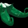 "Classic Elf Shoes - Green" Christmas Costume Accessory