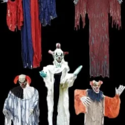 "Clown" Hanging Halloween Decorations - Package Deal