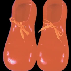 "Clown Shoes - Red/Plastic" Halloween Costume Accessory