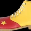 "Clown Shoes - Red/Yellow" Deluxe Halloween Costume Shoes