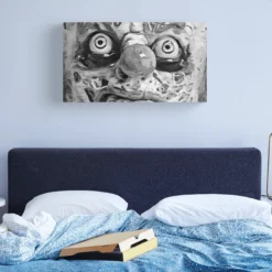 Clownin Around Canvas Print -Halloween Mask Shop clownin around canvas print 29934376419376