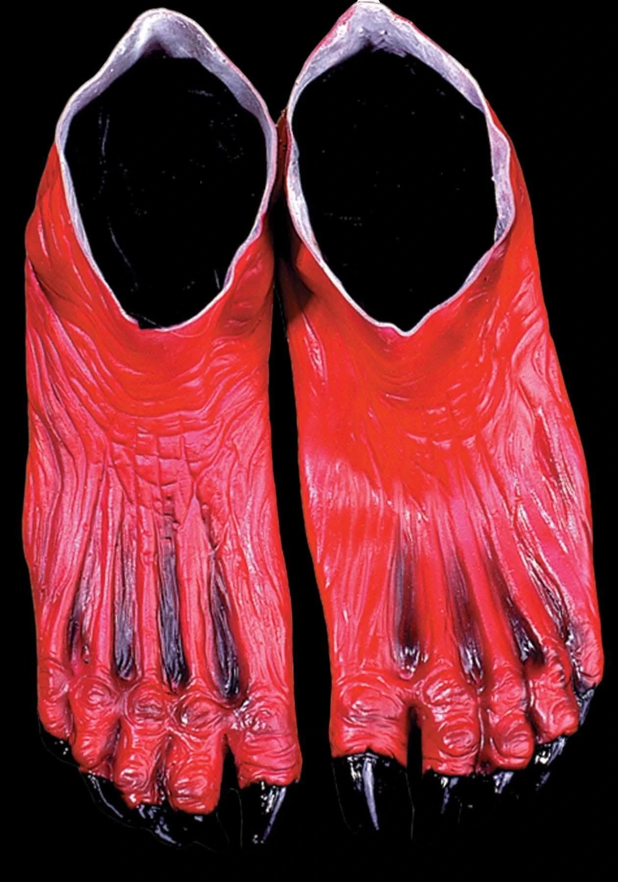 "Devil Feet - Satan Feet" Halloween Costume Accessory 1 "Devil Feet - Satan Feet" Halloween Costume Accessory