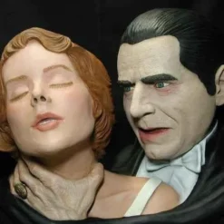 "Dracula Thirst" Life-Size Resin Bust Halloween Decoration