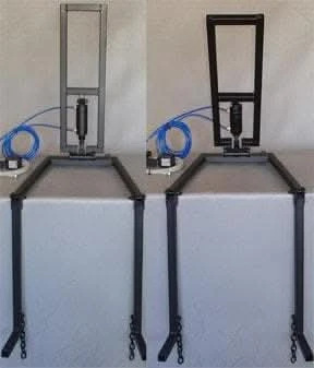 "Electric Chair Armature" Halloween Animatronic Frame 1 "Electric Chair Armature" Halloween Animatronic Frame