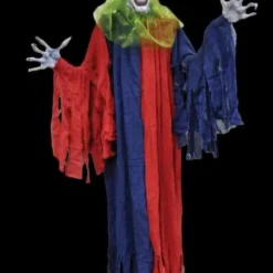 "Evil Clown" Hanging Halloween Decoration - 60 Inch