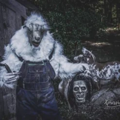 "Evil Goat Man" HD Studios Pro Costume -Halloween Mask Shop evil goat man hd studios pro halloween costume 15583611158576