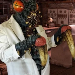 "Evolve Bug In Lab Coat" HD Studios Pro Costume -Halloween Mask Shop evolve bug in lab coat hd studios pro halloween costume 2092577652769