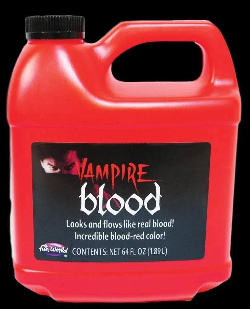 "Fake Blood - 1/2 Gallon" Halloween Costume Accessory 1 "Fake Blood - 1/2 Gallon" Halloween Costume Accessory
