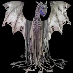 "Winter Dragon" Electric Animated Halloween Prop