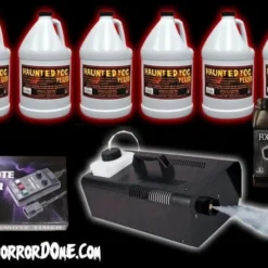 "Fog Machine With Juice, Cleaning Fluid And Timer" Special Effects Combo Package
