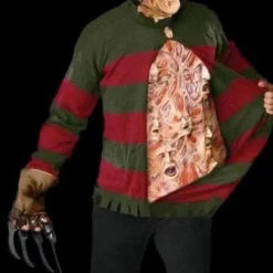 "Freddy Krueger Sweater - Chest Of Souls" Offical Movie Halloween Costume