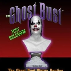 "Ghost Bust - Clown" Animated Haunted Projection Prop
