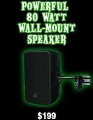 "Ghost Bust - Deluxe Sound System" Haunted Projection Speaker