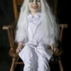"Ghost Girl" Electric Animated Halloween Prop