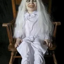 "Ghost Girl" Electric Animated Halloween Prop