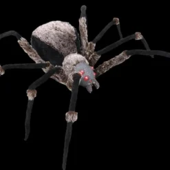 "Giant Spider With LED Eyes" Monster Halloween Prop