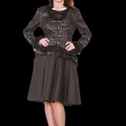 "Gothic Sexy Jacket In Black" HD Hollywood Costume
