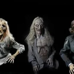 "Gravebuster Zombies" Animated Graveyard Props - Package Deal