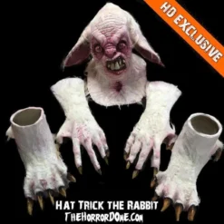 "Hat Trick The Evil Rabbit" HD Studios Pro Costume -Halloween Mask Shop hat trick the evil rabbit hd studios pro halloween costume 28669906583600