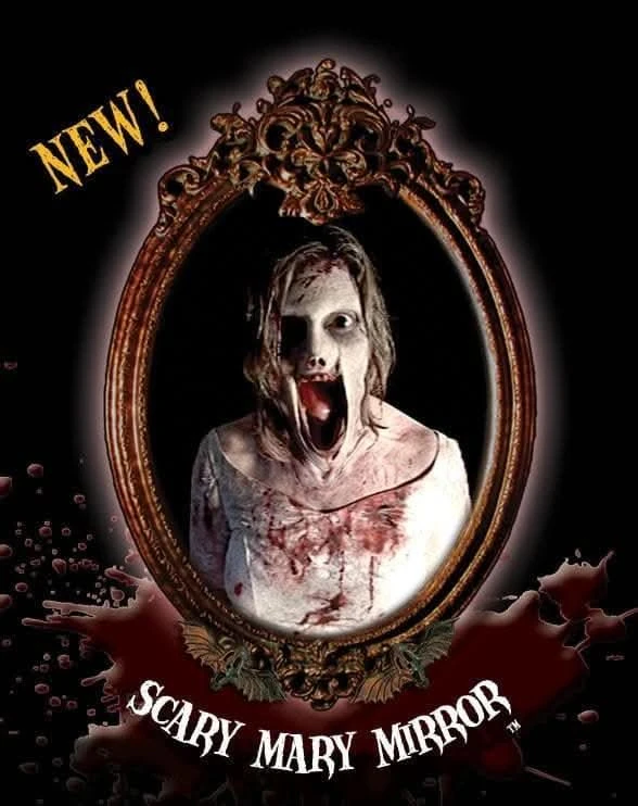 "Haunted Mirror - Scary Mary" Professional Animated Halloween Decoration 1 "Haunted Mirror - Scary Mary" Professional Animated Halloween Decoration
