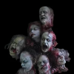 "Head Pile" Severed Head Props Set