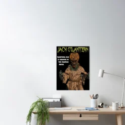 Jack O'Lantern Poster -Halloween Mask Shop jack o lantern poster 29931695079472